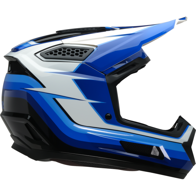 Z1R Dirt Maxx Helmet - Vortex - Blue/White - Size L