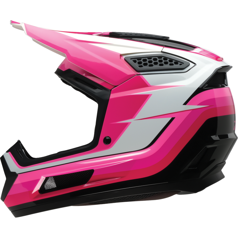 Z1R Dirt Maxx Helmet - Vortex - Pink/White - Size S