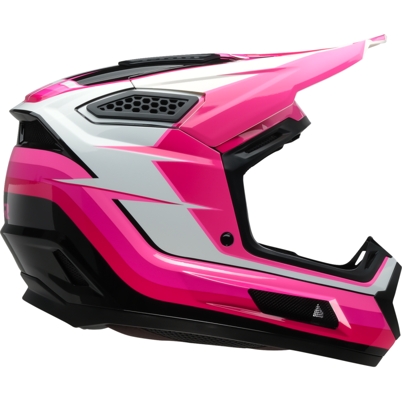 Z1R Dirt Maxx Helmet - Vortex - Pink/White - Size M