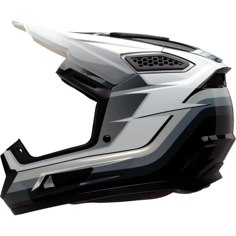 Z1R Dirt Maxx Helmet - Vortex - Black/White/Gray - Size XL