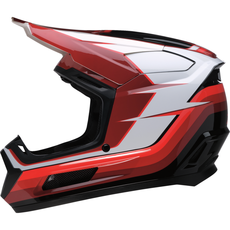 Z1R Dirt Maxx Youth Helmet - Vortex Red/White - Size S
