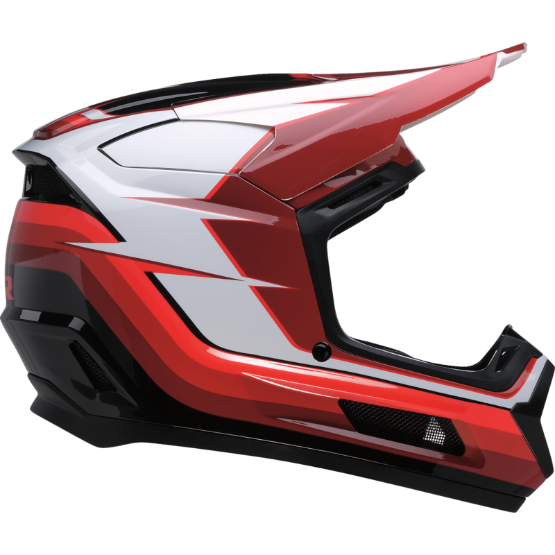 Z1R Dirt Maxx Youth Helmet - Vortex Red/White - Size M