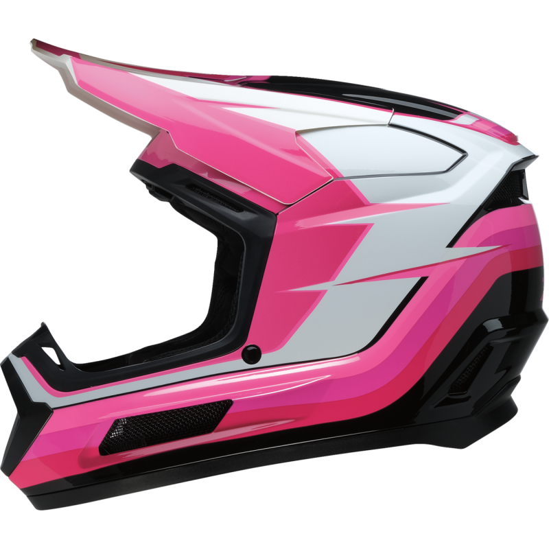 Z1R Dirt Maxx Youth Helmet - Vortex Pink/White - Size M