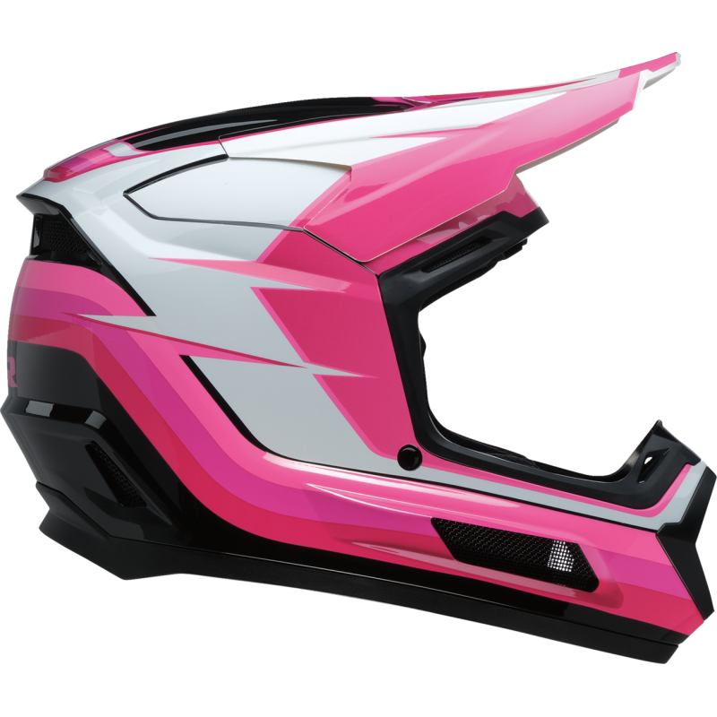 Z1R Dirt Maxx Youth Helmet - Vortex Pink/White - Size M