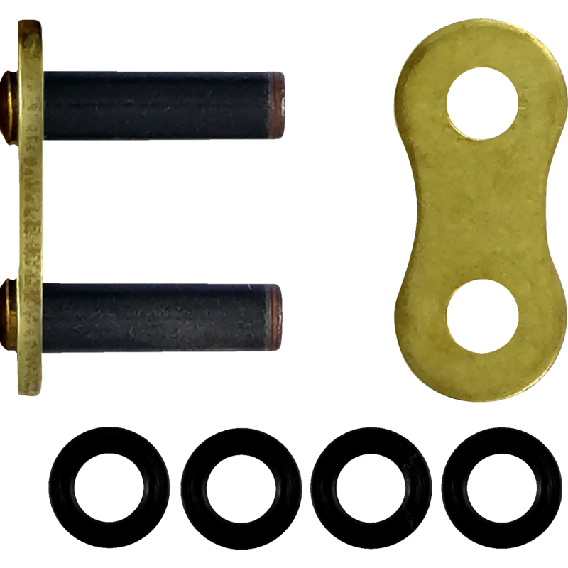 GB525XRE Connecting Link - Rivet, Gold