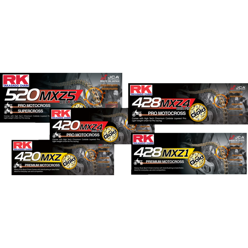 RK MXZ Heavy-Duty Chains