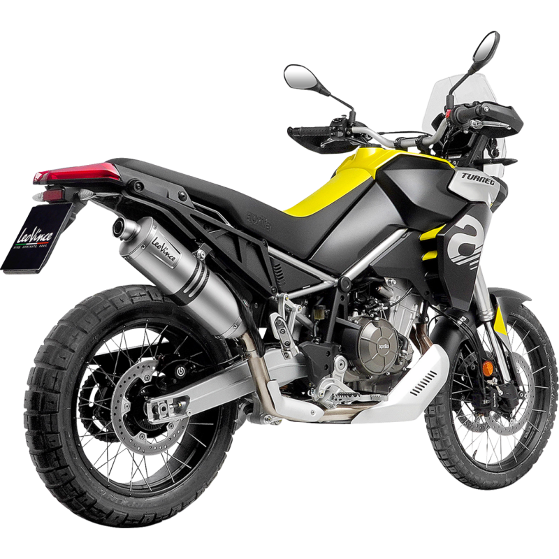 LV One EVO Slip-On, Stainless steel, Aprilia Taureg 660 22-25