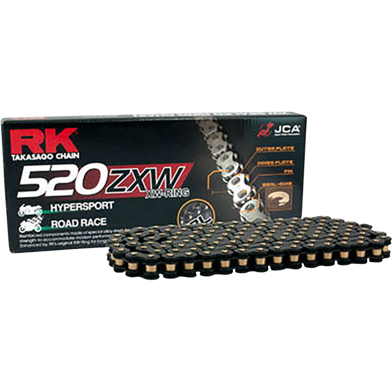 520ZXW Chain, Black Scale, 120 Links