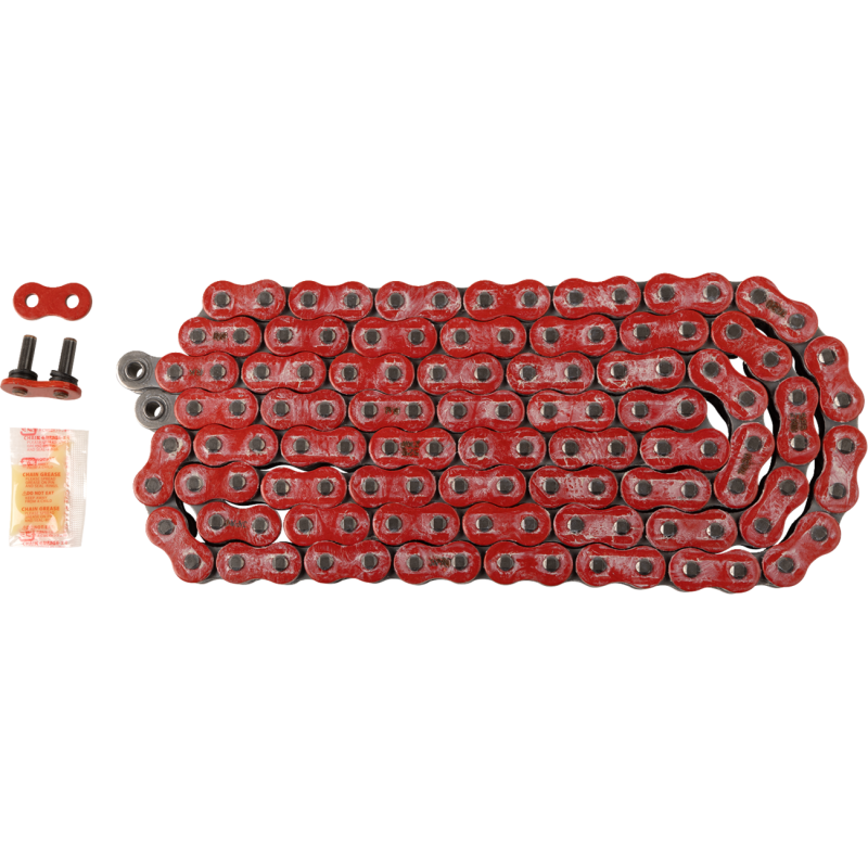 RK 525ZXW Colored Sealed Chain (Red) - 120 links