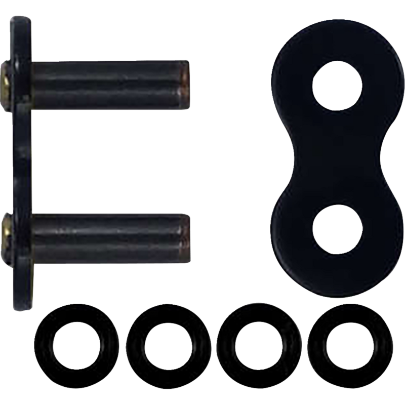 520 Rivet Connecting Link, Black Scale