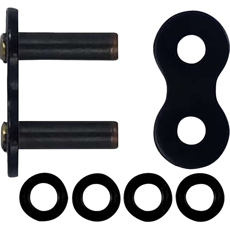 525 Rivet Connecting Link, Black Scale