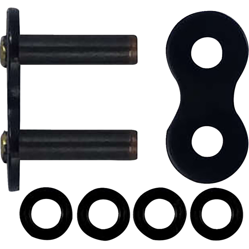 530 Rivet Connecting Link, Black Scale