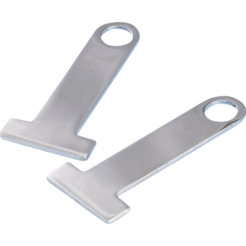 Show Chrome Helmet Lock Extensions