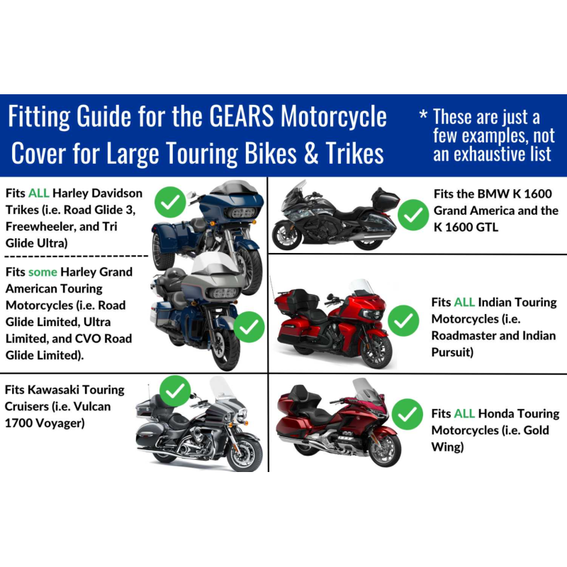 Premium Motorcycle Cover, XX-large