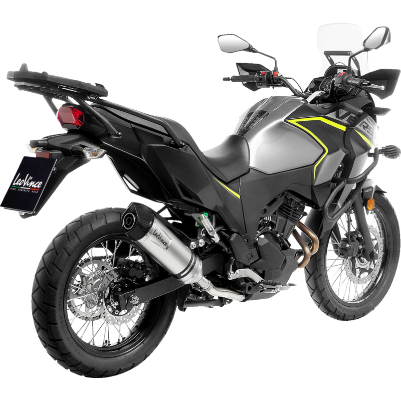 LV One EVO Slip-On, Stainless steel, Kawasaki KLE300 Versys-X 300 17-22