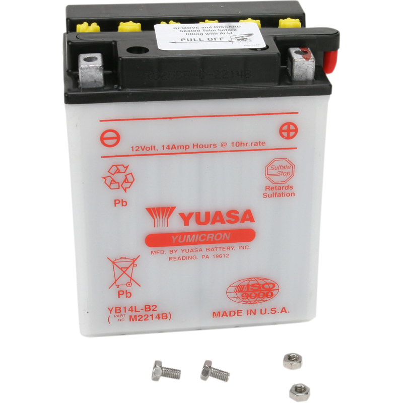 Yuasa Yumicron 12V Battery YB14L-B2