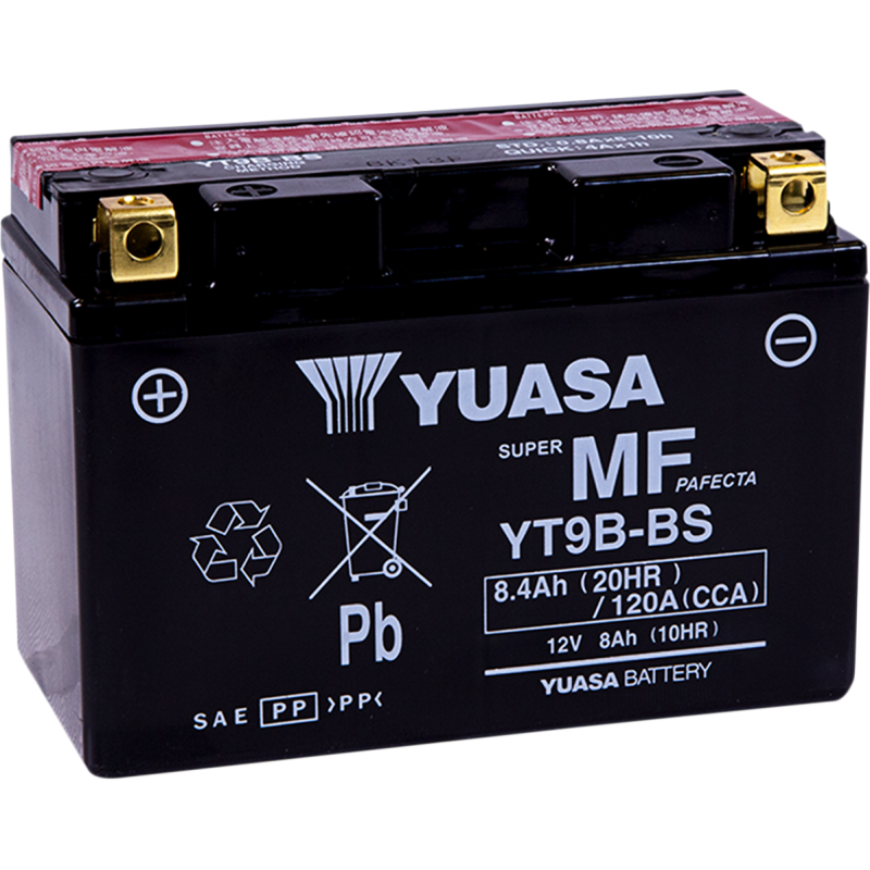 Yuasa AGM Maintenance-Free Battery YT9B-BS