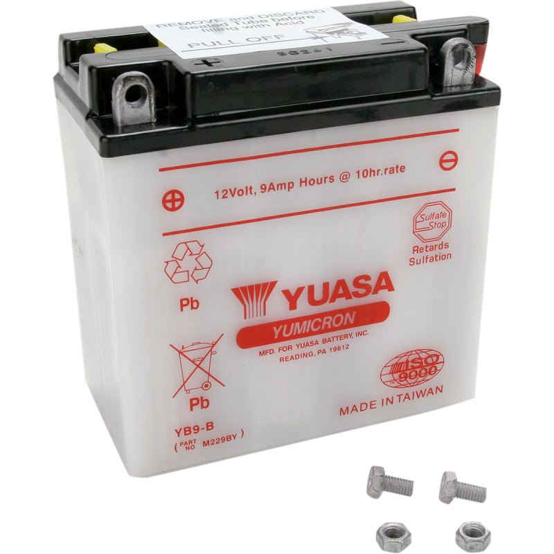 Yuasa Conventional Battery for PIAGGIO - VESPA LX50/150 10-13