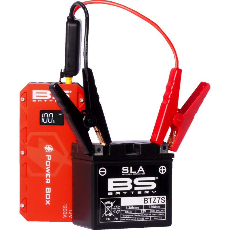 BS Battery PB-02 Power Box Jump Starter