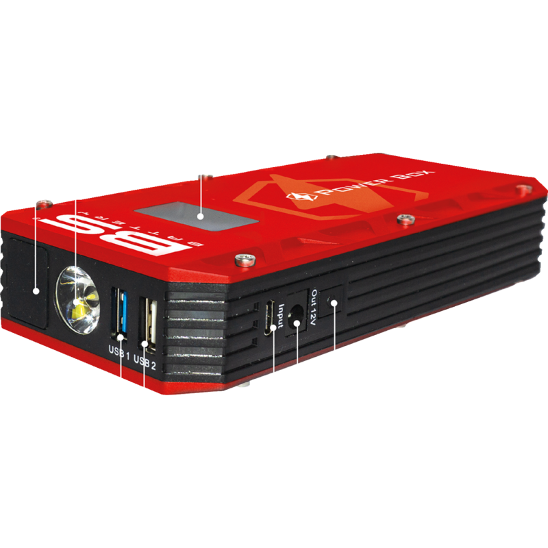 BS Battery PB-02 Power Box Jump Starter