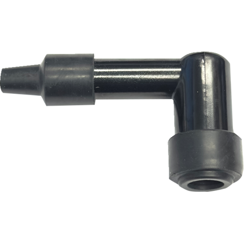 K&S 90° Elbow Resistor Cover, 14mm thread, terminal nut, special design