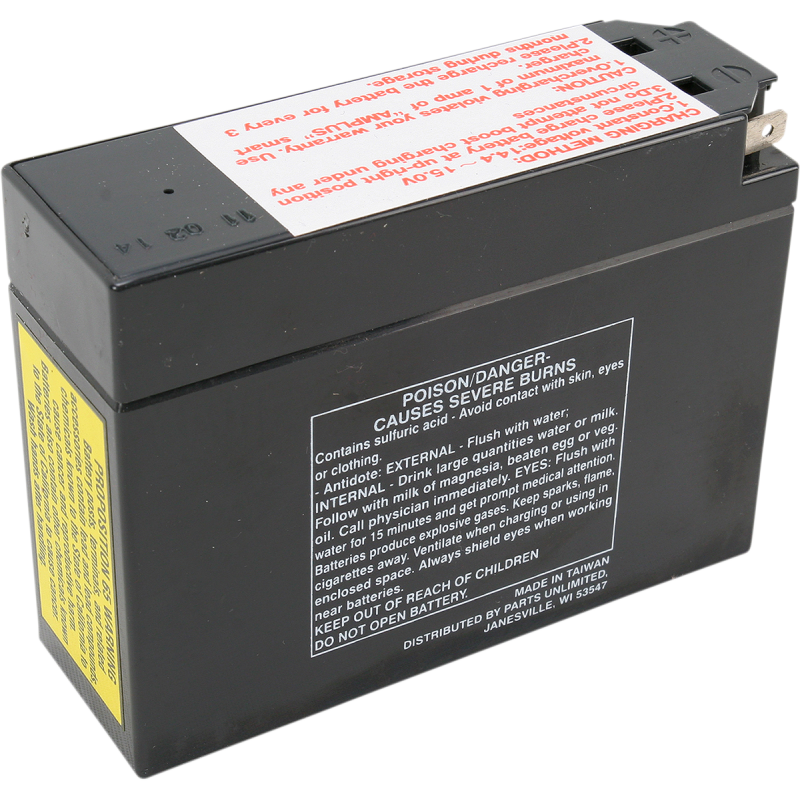 Factory-Activated AGM Maintenance-Free Battery YT4B-BS