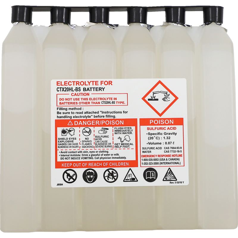 AGM Maintenance-Free Battery YTX20HL-BSFT