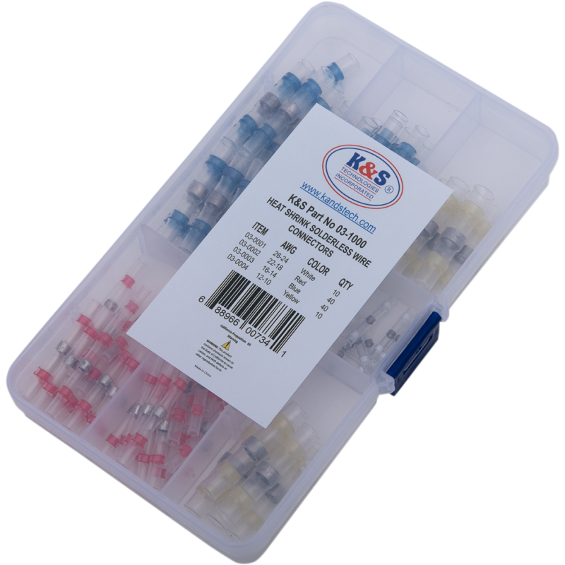K&S Technologies Solderless Wire Connectors Kit