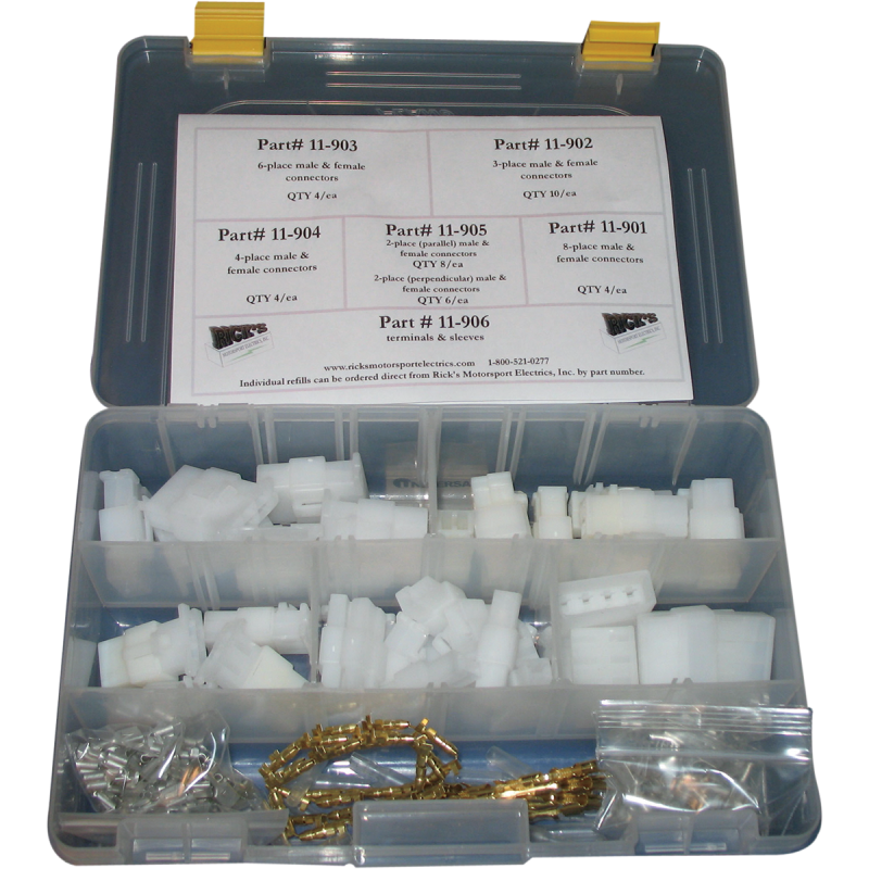 Rick's Motorsport Electrics Wire Connectors/Terminals Kit