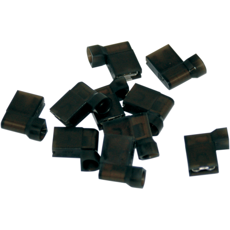 NAMZ Custom Cycle Products Black Flag Quick-Disconnect Terminals