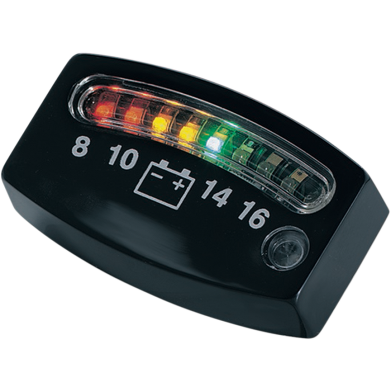 LED Battery Gauge (Black)
