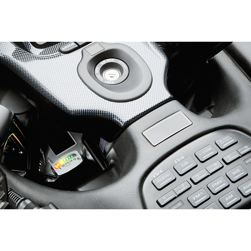 LED Battery Gauge (Chrome)