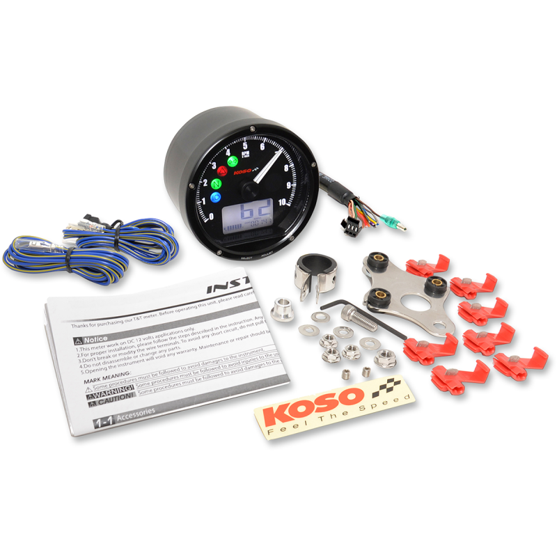 Koso TNT-01 Electronic Speedometer/Tachometer