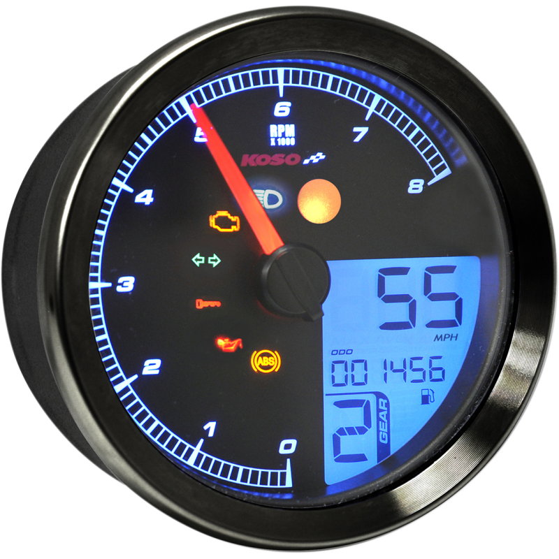 Koso TNT-B Multi-Function Meter for Yamaha Bolt