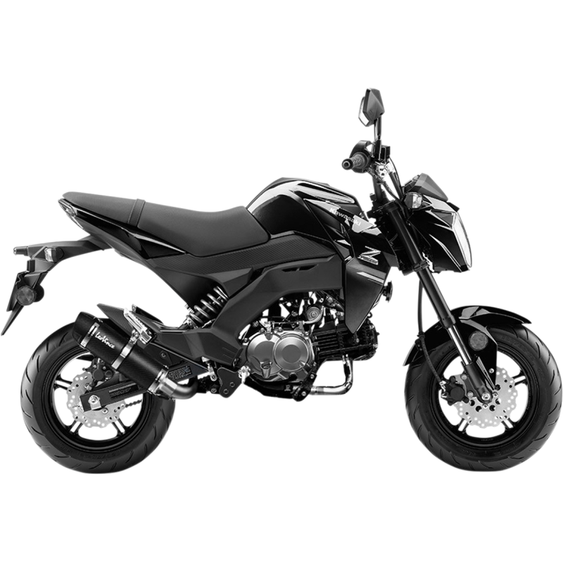 GP Corsa Evo/Carbon fiber Exhaust for KAWASAKI Z125 Pro 17-23