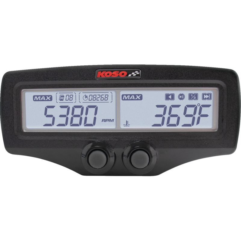 EGT-02R EVO Dual EGT Data Logger with RPM/Water Temp, Standard Sensor