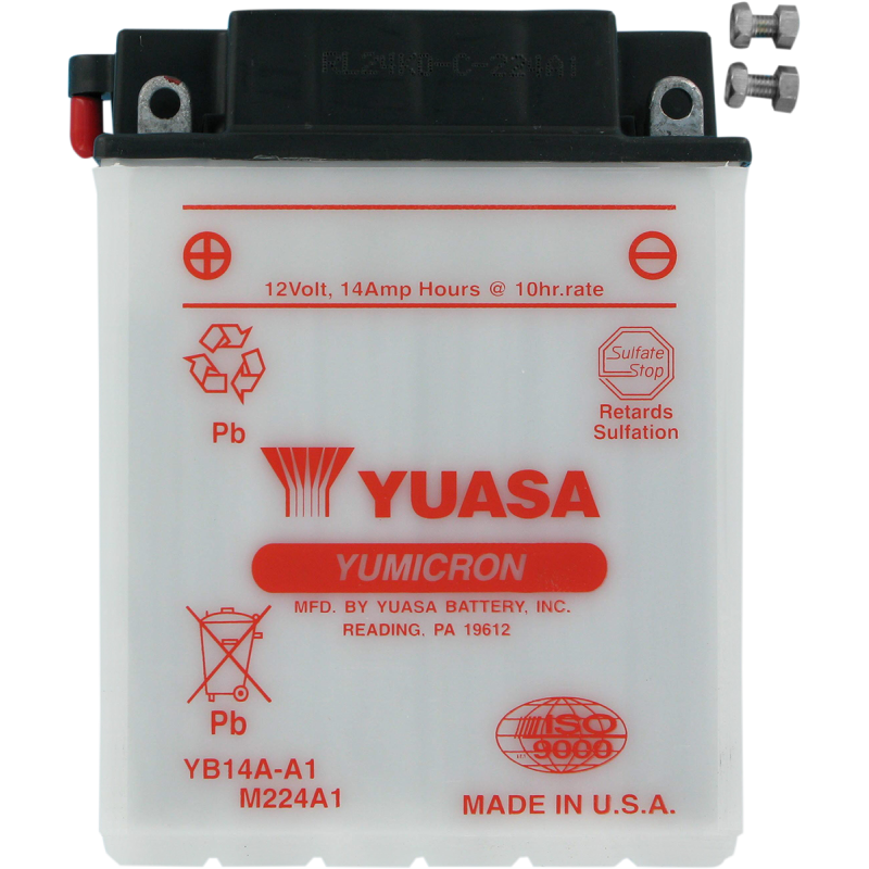Yuasa Yumicron 12V Battery YB14A-A1