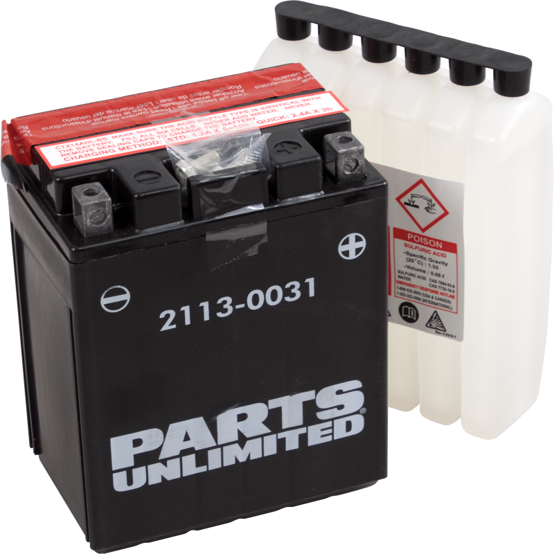 Parts Canada AGM Maintenance-Free Battery for Cagiva Elefant Bifaro 750 89
