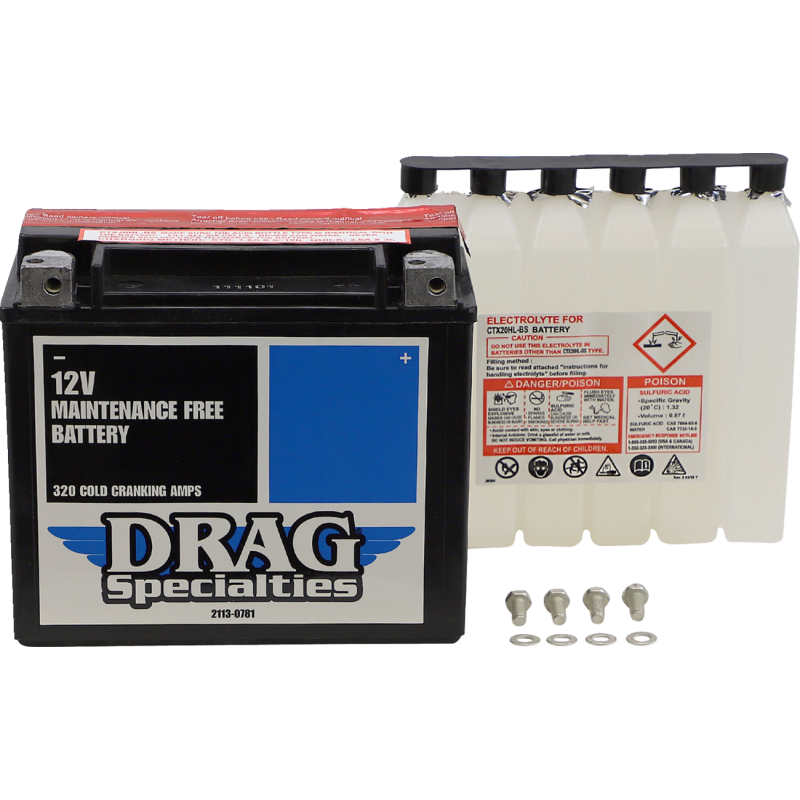 Drag Specialties AGM Batteries Battery for Big Dog All Models 95-09