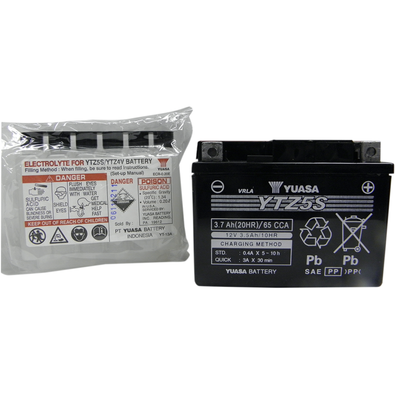 Yuasa High-Performance Factory-Activated AGM Maintenance-Free Battery 2113-0359