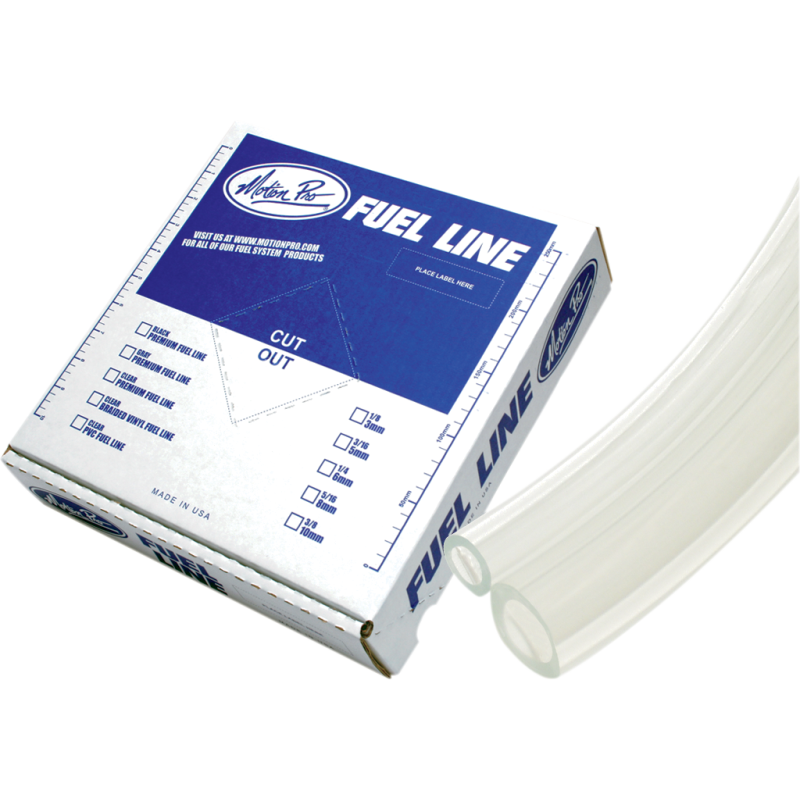 Premium Fuel Line 1/4" x 7/16" Clear Roll