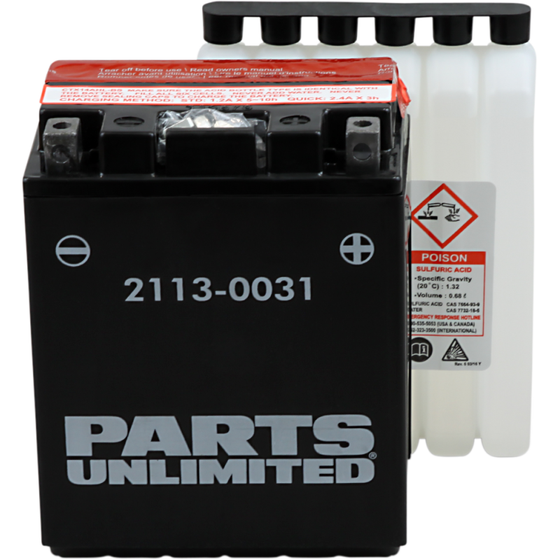 Parts Canada AGM Maintenance-Free Battery for Triumph All other models 93-99