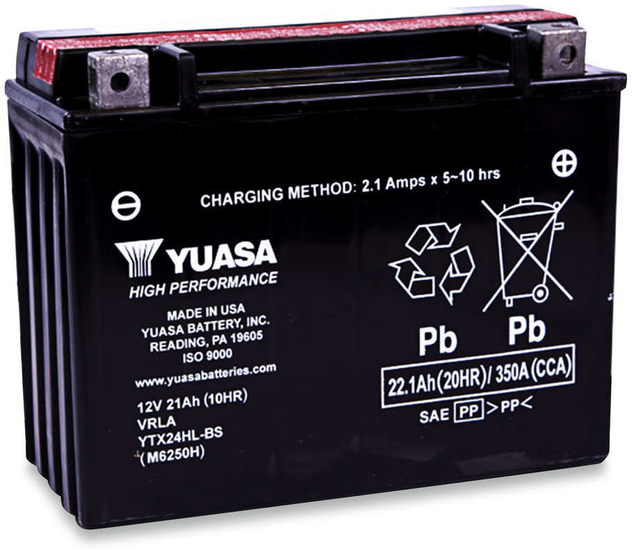 Yuasa High-Performance AGM Maintenance-Free Battery for Suzuki GV1400GC/D/T Cavalcade 86-88