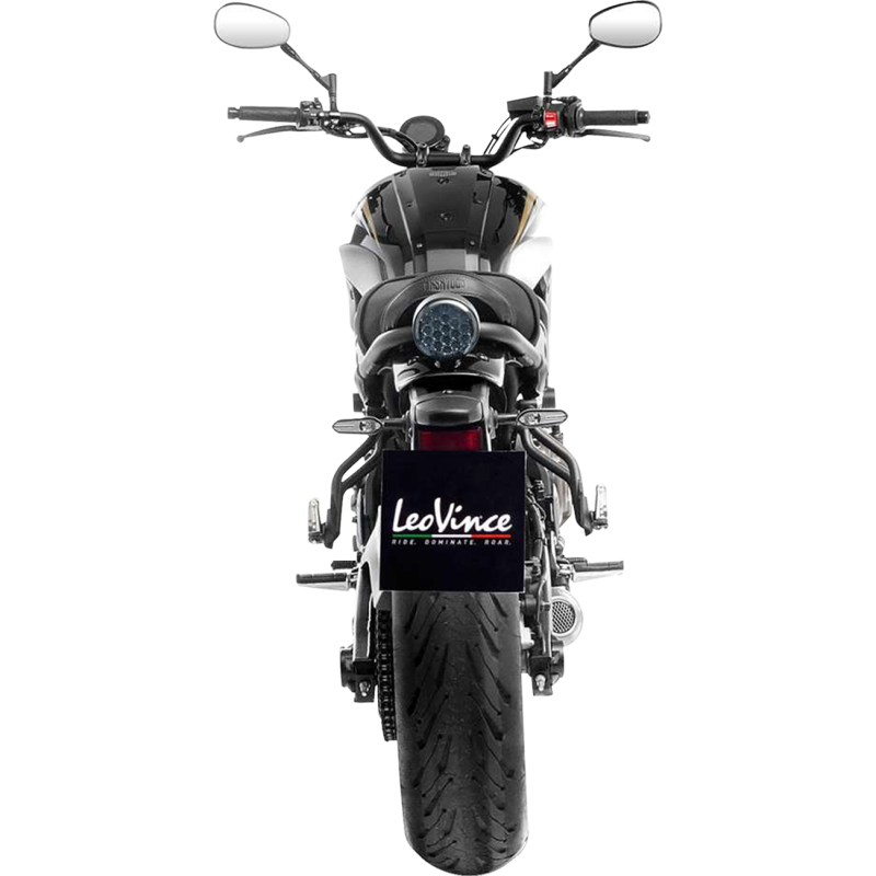 LV-10 Exhaust - Black Stainless Steel