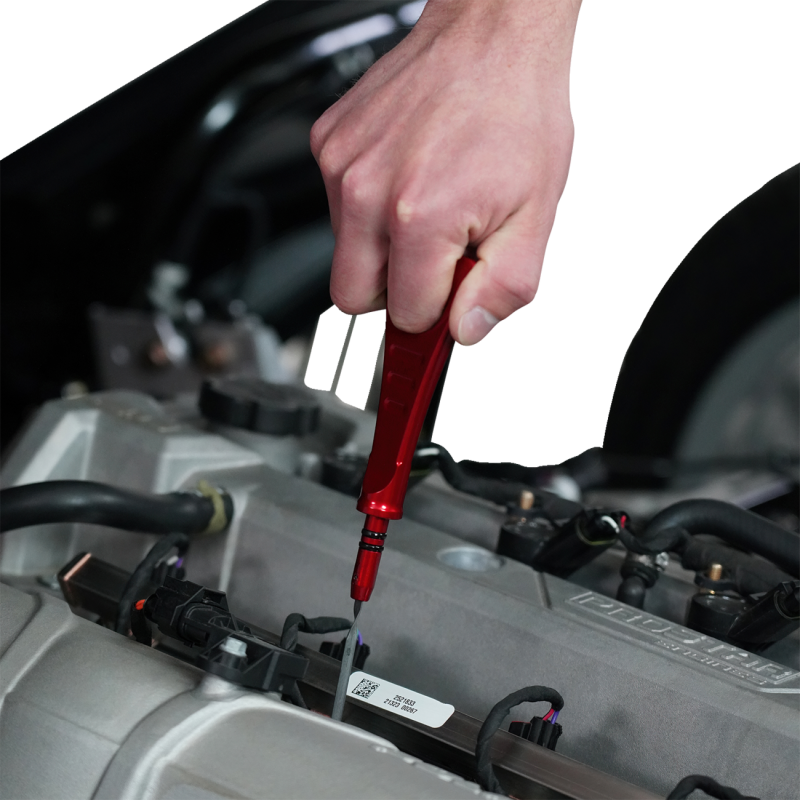 Show Chrome Extended Oil Dipstick for Polaris Slingshot