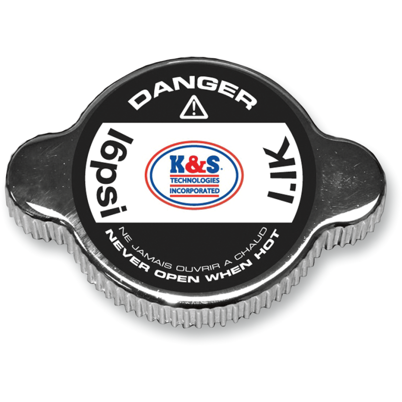 Standard-Pressure Radiator Cap, Chrome