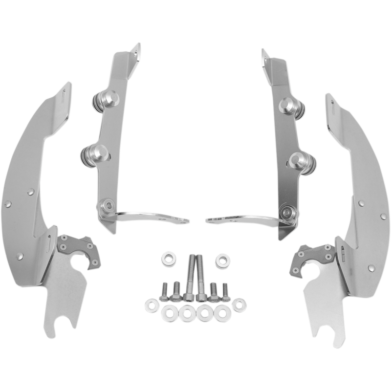 Trigger-Lock Mount Kit Polished for Honda VT750 Shadow Aero 04-23