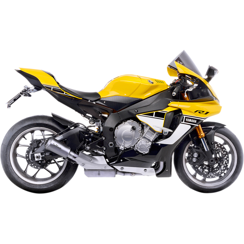 LV-10 Stainless steel Slip-On for YAMAHA YZF-R1/M 15-23