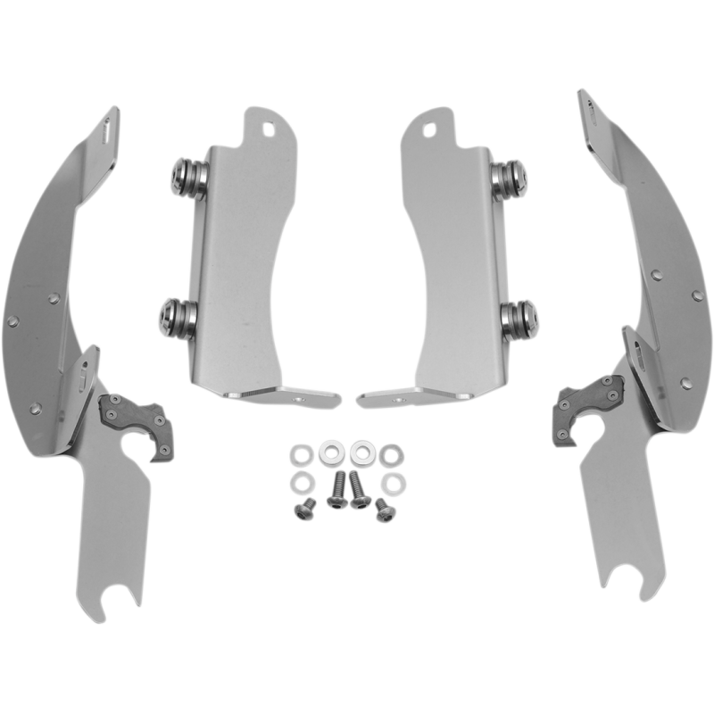 Trigger-Lock Mount Kit Polished for Kawasaki VN1700 Vulcan Nomad/Classic/Classic LT 09-14