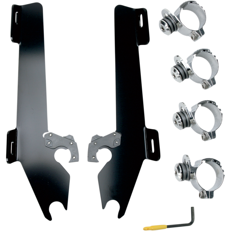 Trigger-Lock Mount Kit Black for Honda VT1300CR Stateline 10-15